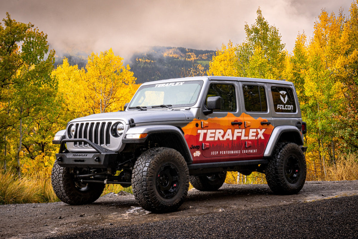 TeraFlex 2.5" Trail Select Sport Kit W/ Falcon 1.1 Shocks JL Wrangler 2018-2026