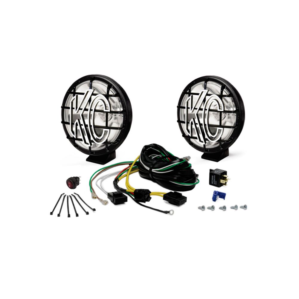 KC HiLiTES 6" Apollo Pro Halogen Pair Pack System