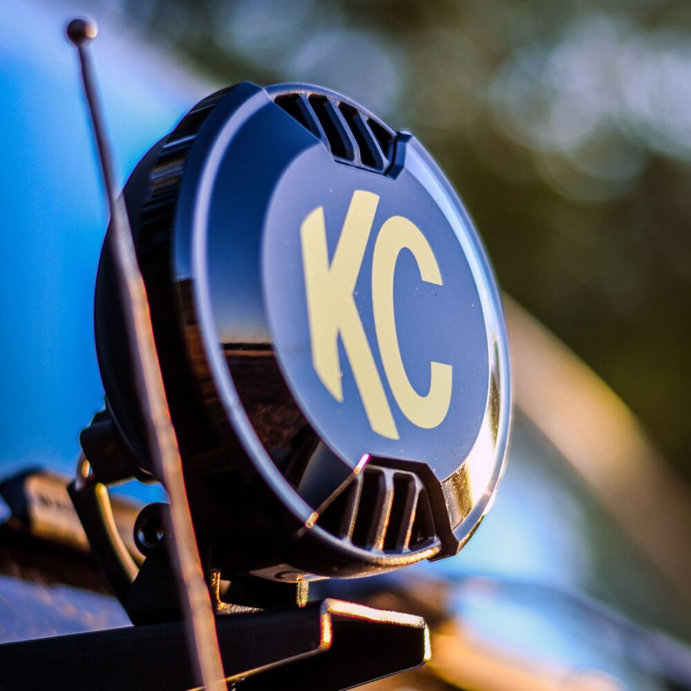 KC HiLiTES SlimLite 4" LED Cover - Black