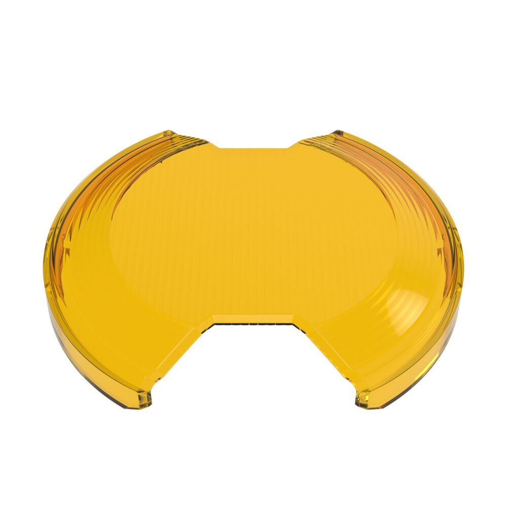 KC HiLiTES SlimLite 4" LED Light Shield - SAE Driving - Selective Yellow