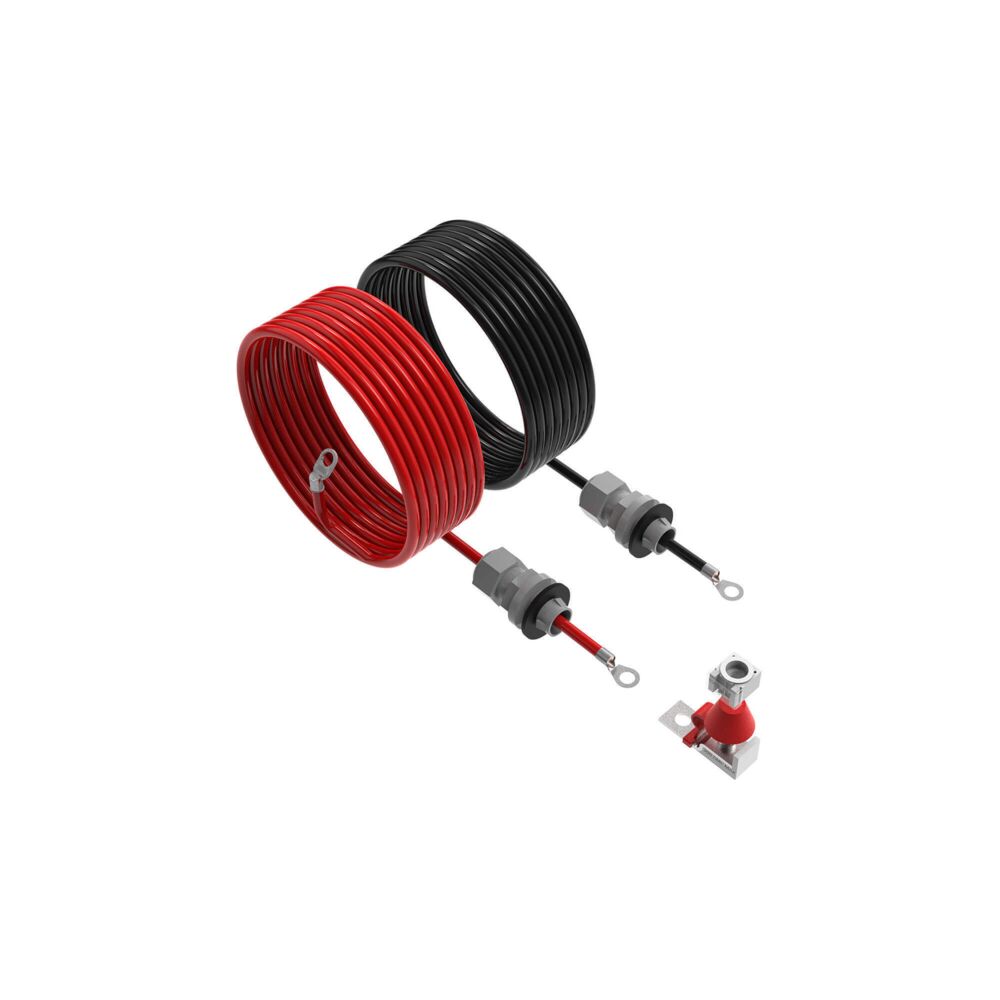 KC HiLiTES Universal Power Cable Kit – 18ft, 6 AWG