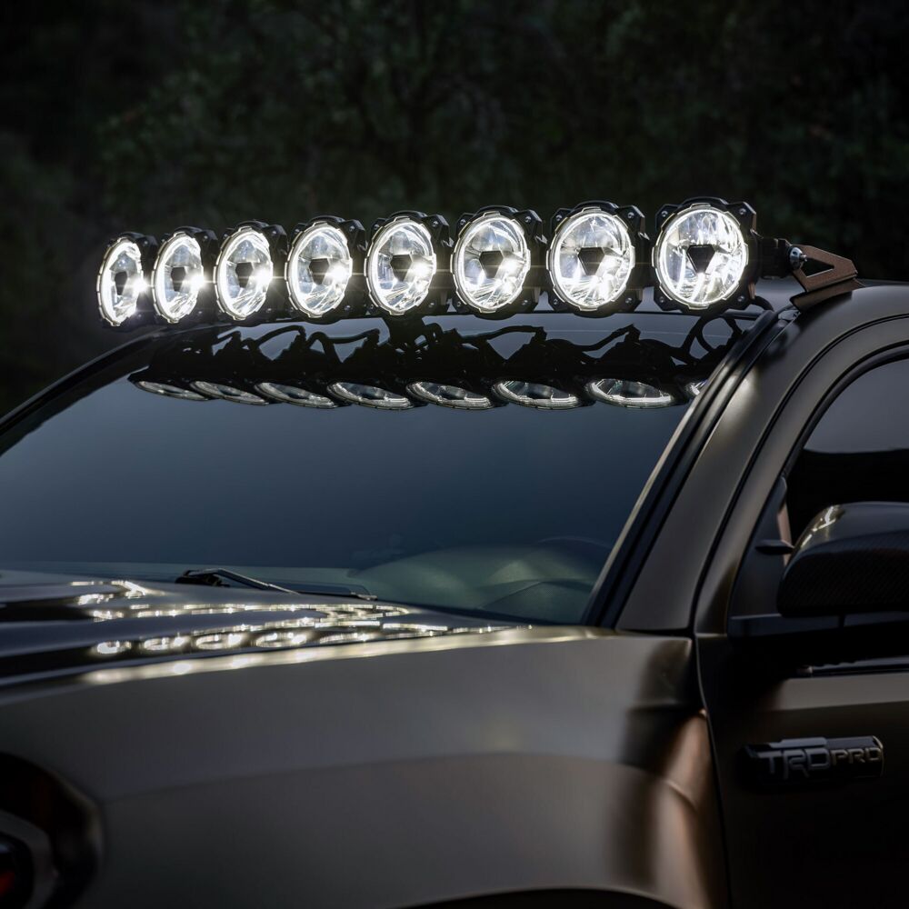 KC HiLiTES Gravity Titan Overhead Light Bar Kit for 2005-2023 Toyota Tacoma