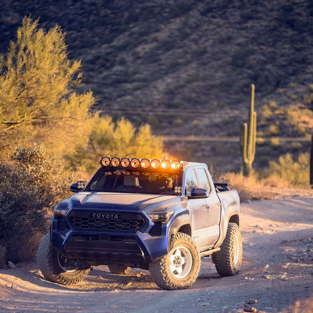 KC HiLiTES Gravity Titan Overhead Light Bar Kit for 2024-2026 Toyota Tacoma