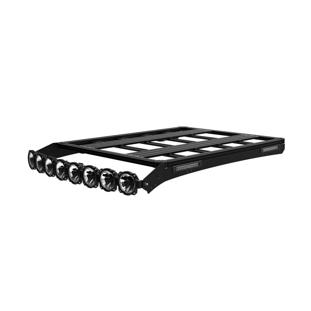 KC HiLiTES Platform One Roof Rack with 360° Lighting for 2024-2026 Toyota Tacoma