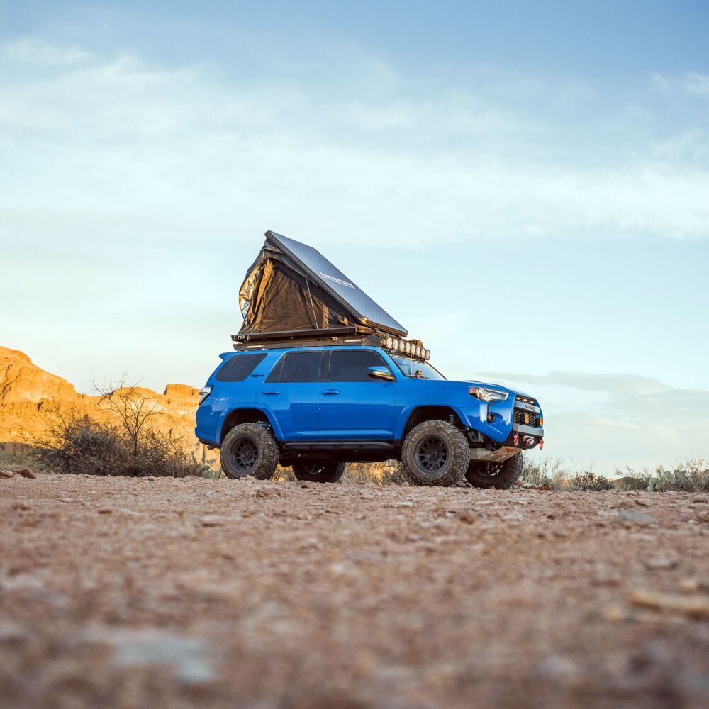KC HiLiTES Platform One Roof Rack with 360° Lighting for 2010-2024 Toyota 4Runner