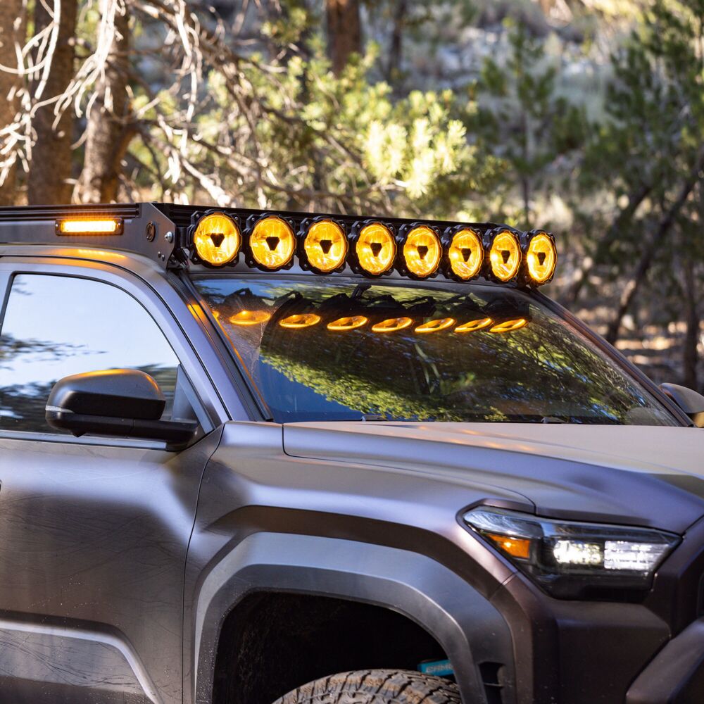 KC HiLiTES Platform One Roof Rack with 360° Lighting for 2025-2026 Toyota 4Runner
