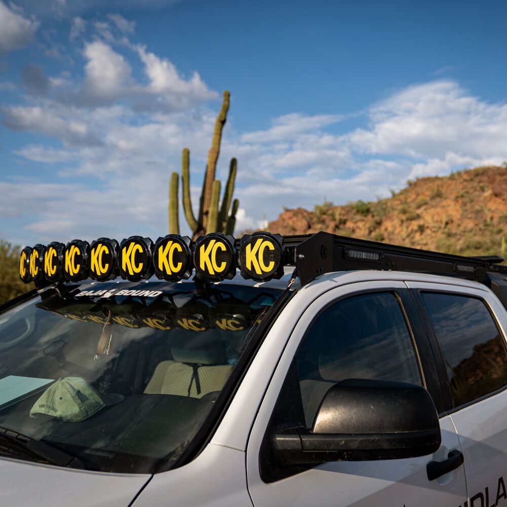 KC HiLiTES Platform One roof rack for 2007-2021 Toyota Tundra - view 3