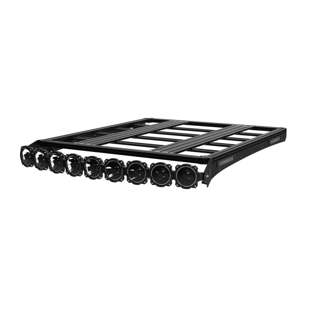 KC HiLiTES Platform One Roof Rack with 360° Lighting for 2009-2018 RAM 1500