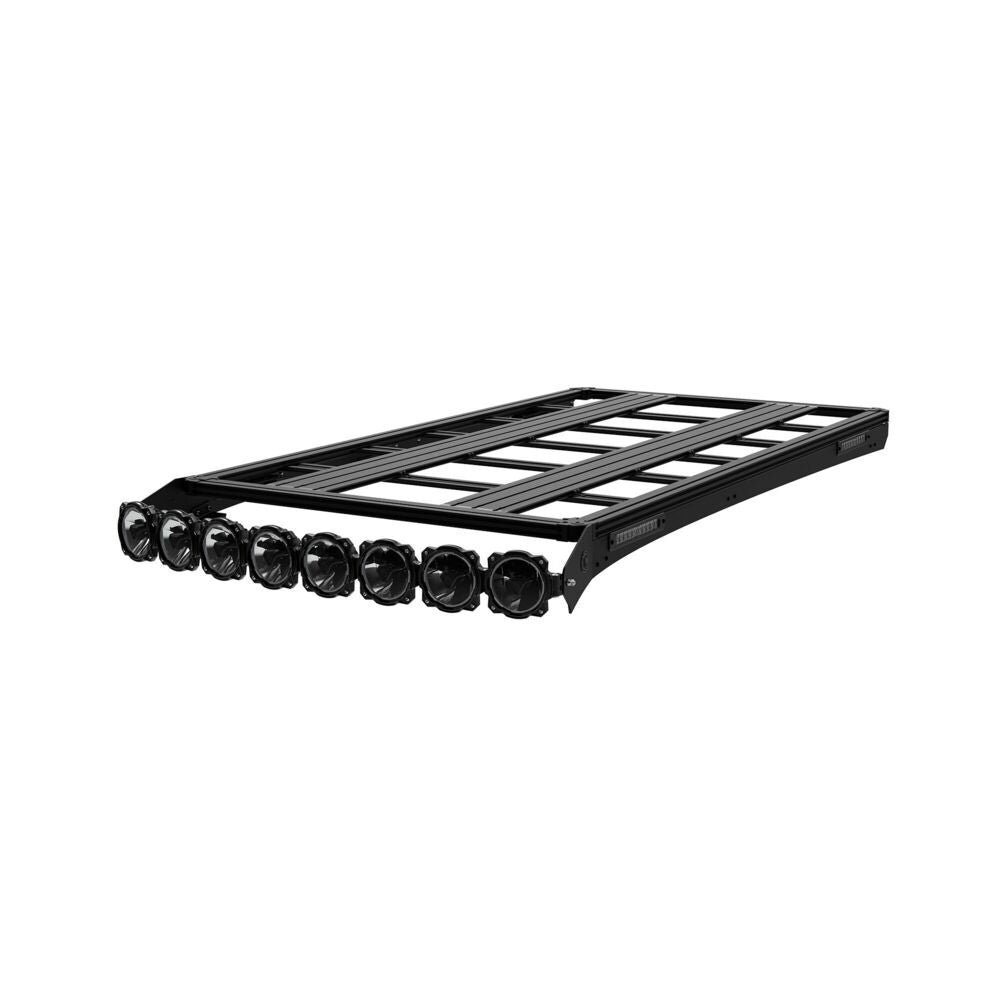 KC HiLiTES Platform One Roof Rack with 360° Lighting for 2010-2026 RAM 2500/3500 Crew Cab