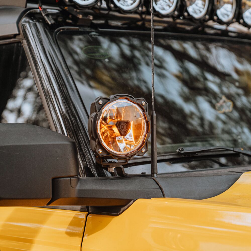 KC HiLiTES Gravity Titan Ditch Light Kit for 2021-2026 Ford Bronco