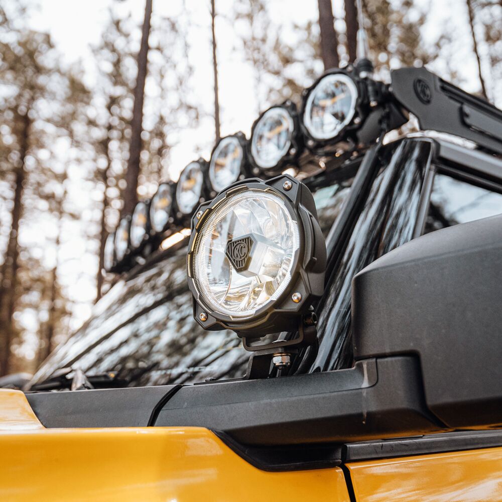KC HiLiTES Gravity Titan Ditch Light Kit for 2021-2026 Ford Bronco