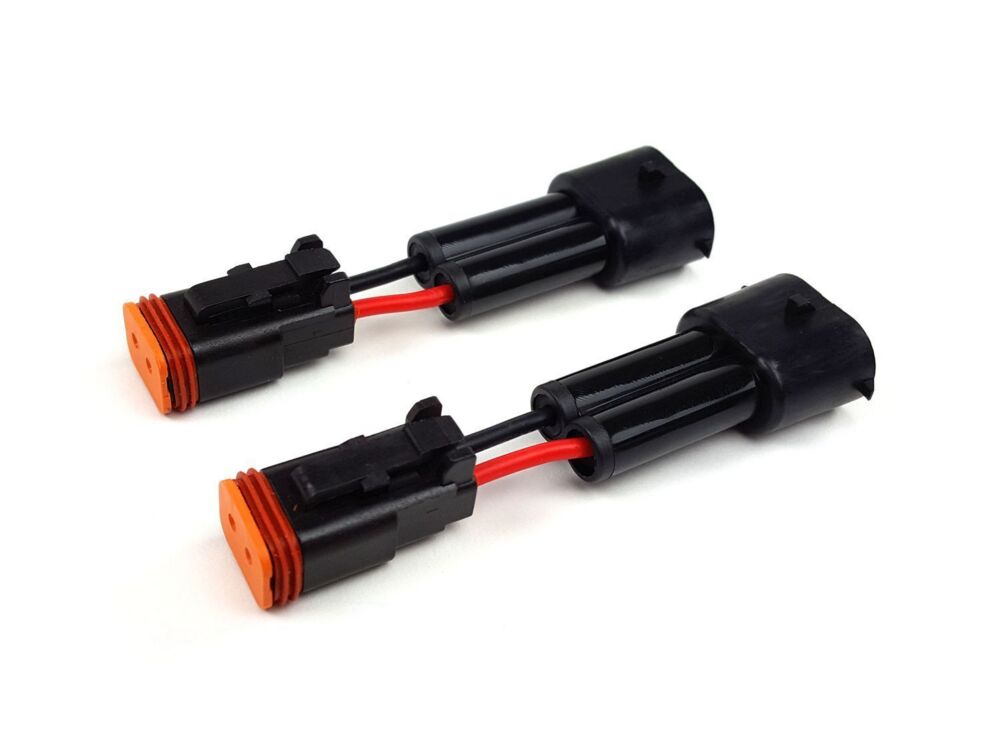KC HiLiTES H11 to DT Fog Light Adapters for 2012-2018 Toyota Tacoma