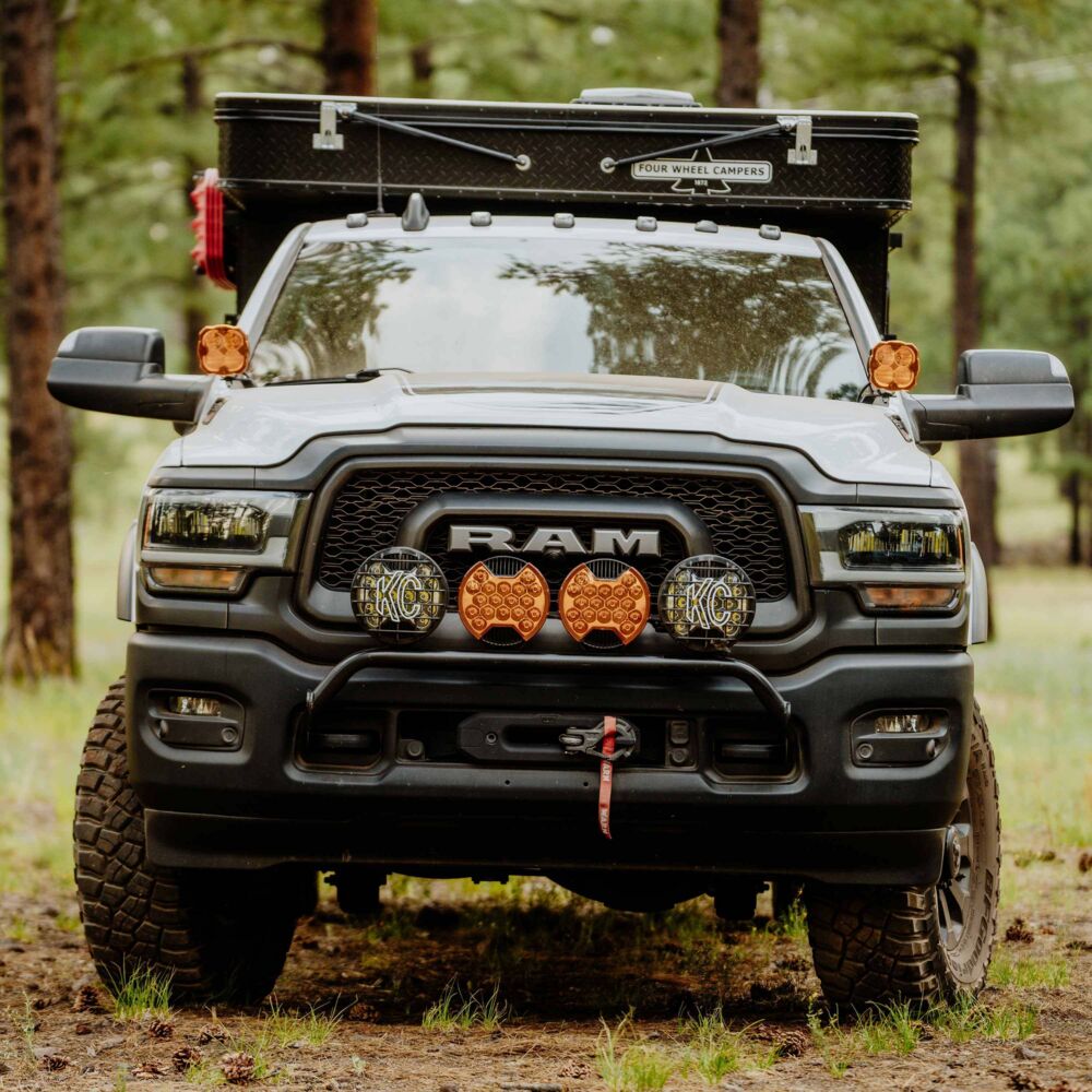 KC HiLiTES Bumper Light Bar Bracket for 2019+ RAM 2500/3500