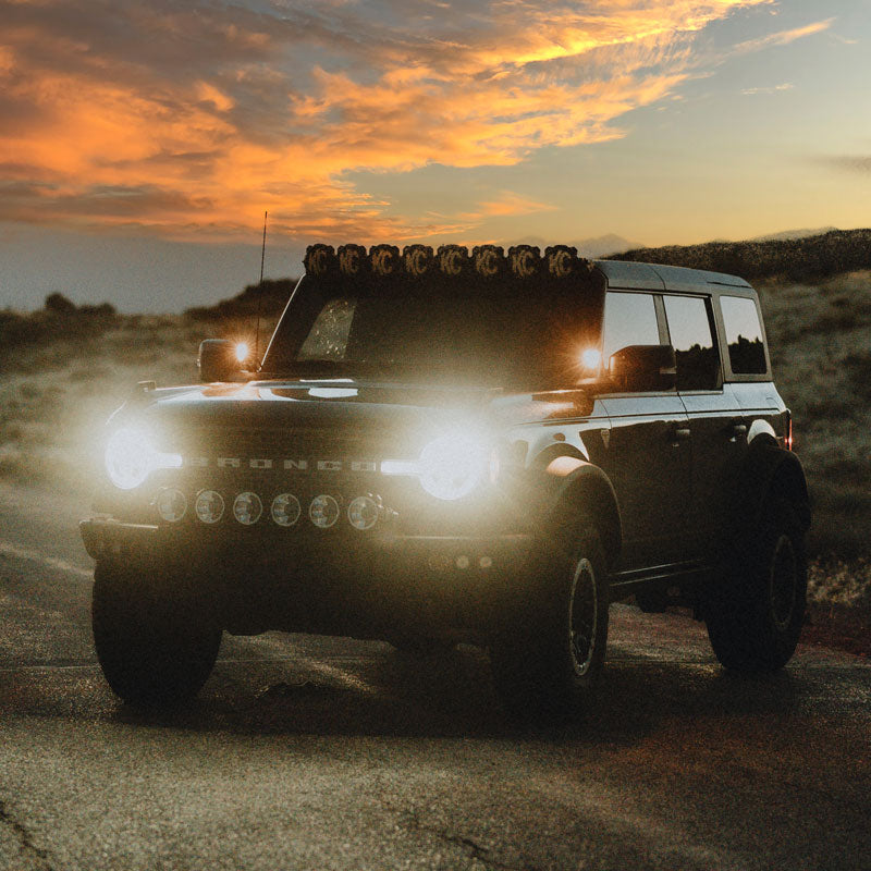 KC HiLiTES A-Pillar / Ditch Light Kit for Ford Bronco