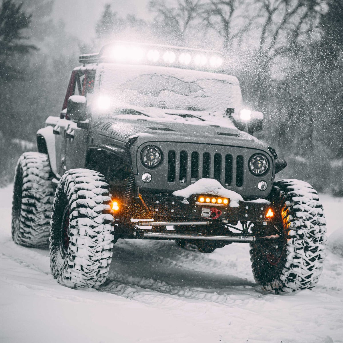 KC HiLiTES Ditch Light Kit for 2007-2018 Jeep Wrangler JK