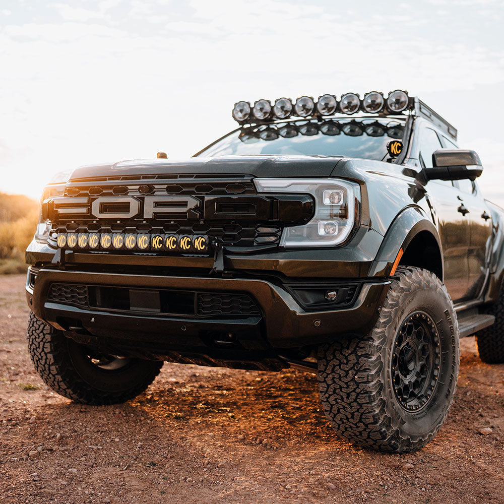 KC HiLiTES FLEX ERA 30" Bumper Light Bar Kit for 2024-2026 Ford Ranger Raptor