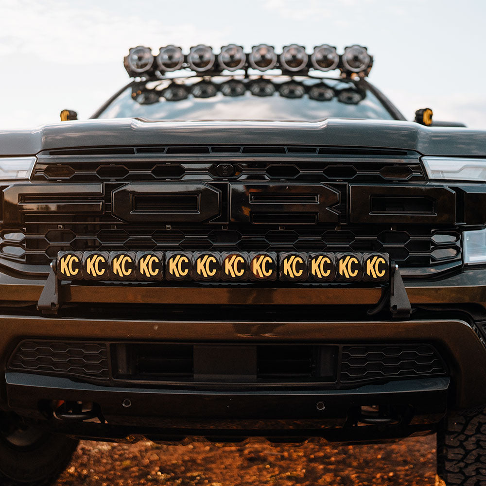 KC HiLiTES FLEX ERA 30" Bumper Light Bar Kit for 2024-2026 Ford Ranger Raptor