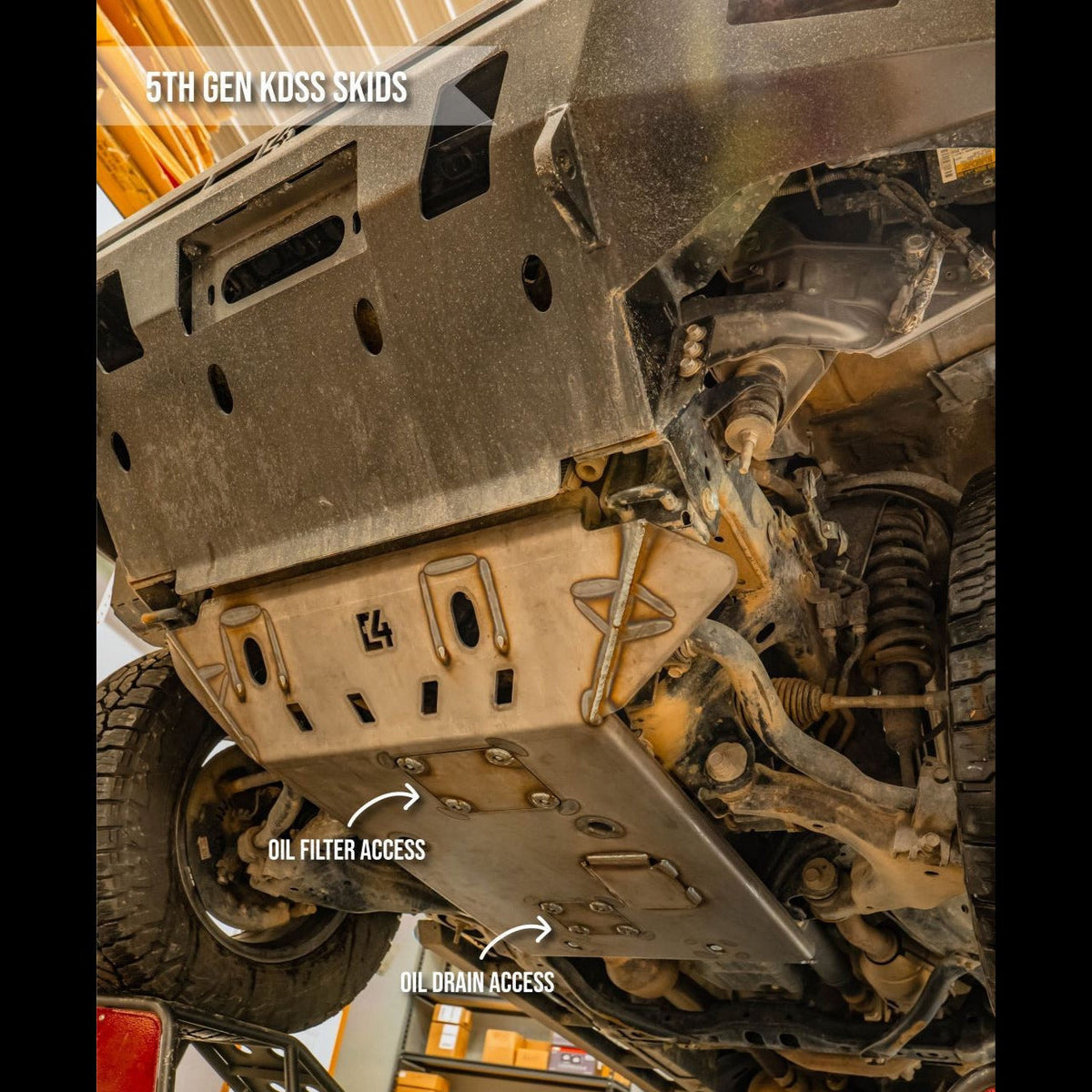 C4 Fabrication 4Runner Front Skid Plate / 5th Gen / 2010-2024