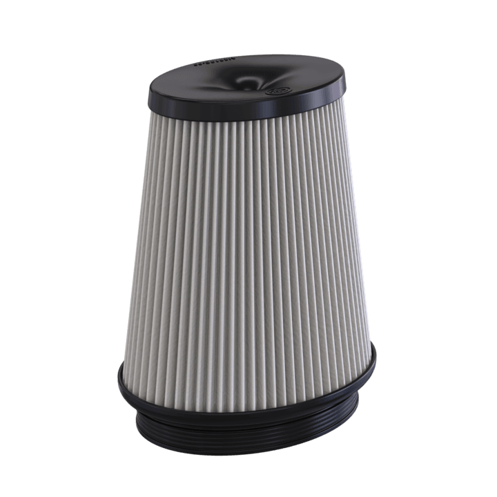 JLT Intake Dry Extendable Replacment Filter in a white background- S&B