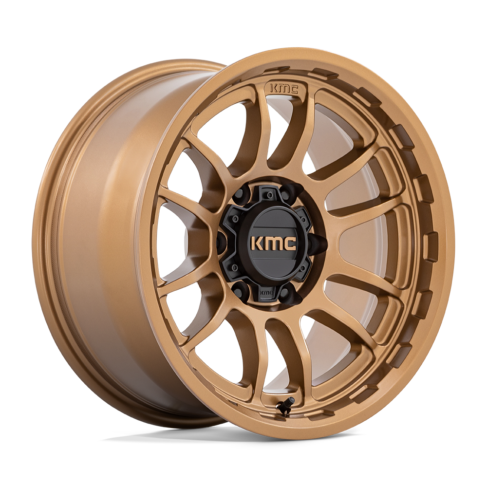 KMC Wrath wheel in Matte Bronze, universal fit