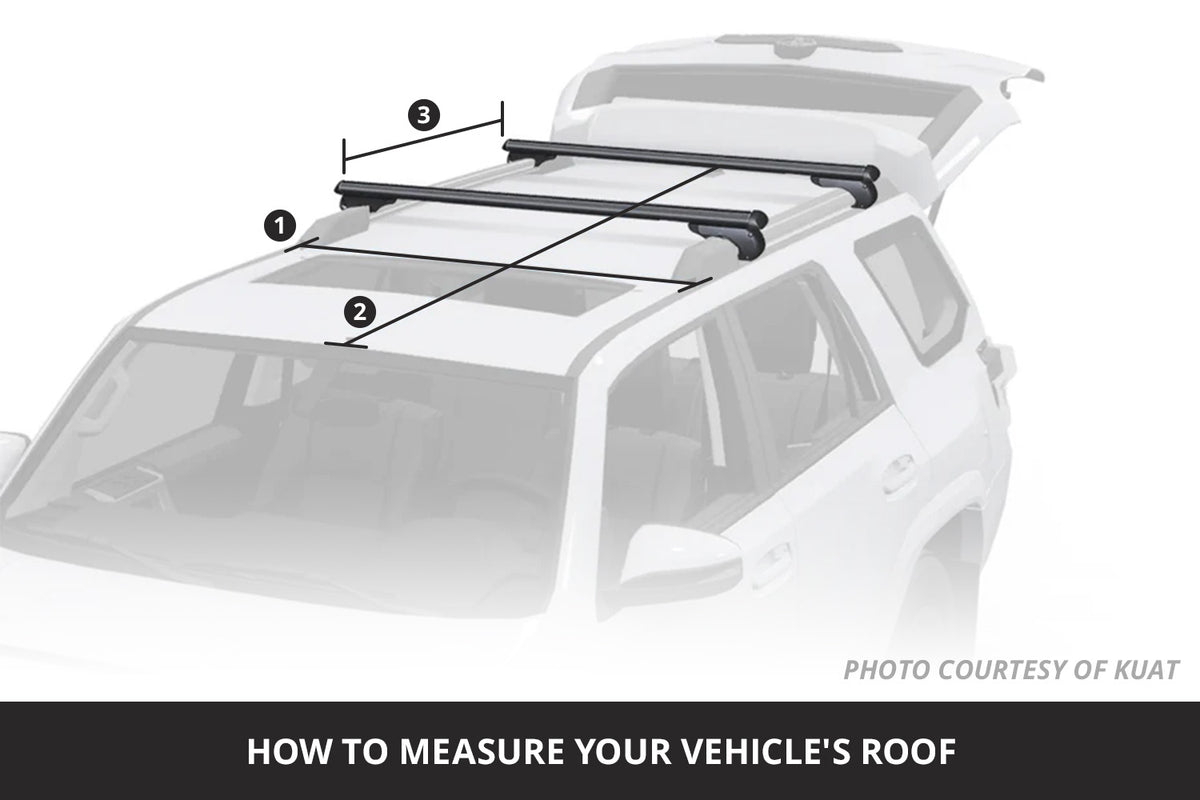 Diode Dynamics x Kuat DEK roof rack with integrated lighting for trucks and SUVs – how to measure