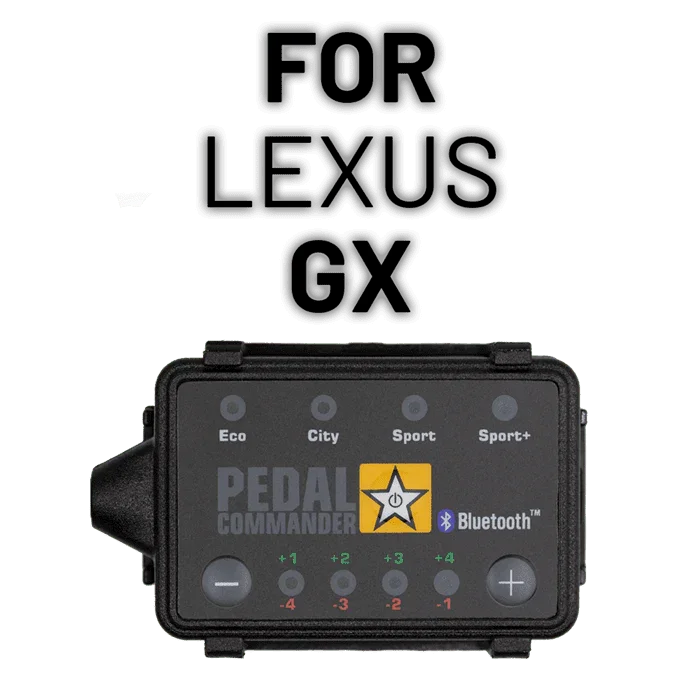 Pedal Commander throttle response controller for Lexus GX, eco and sport driving modes