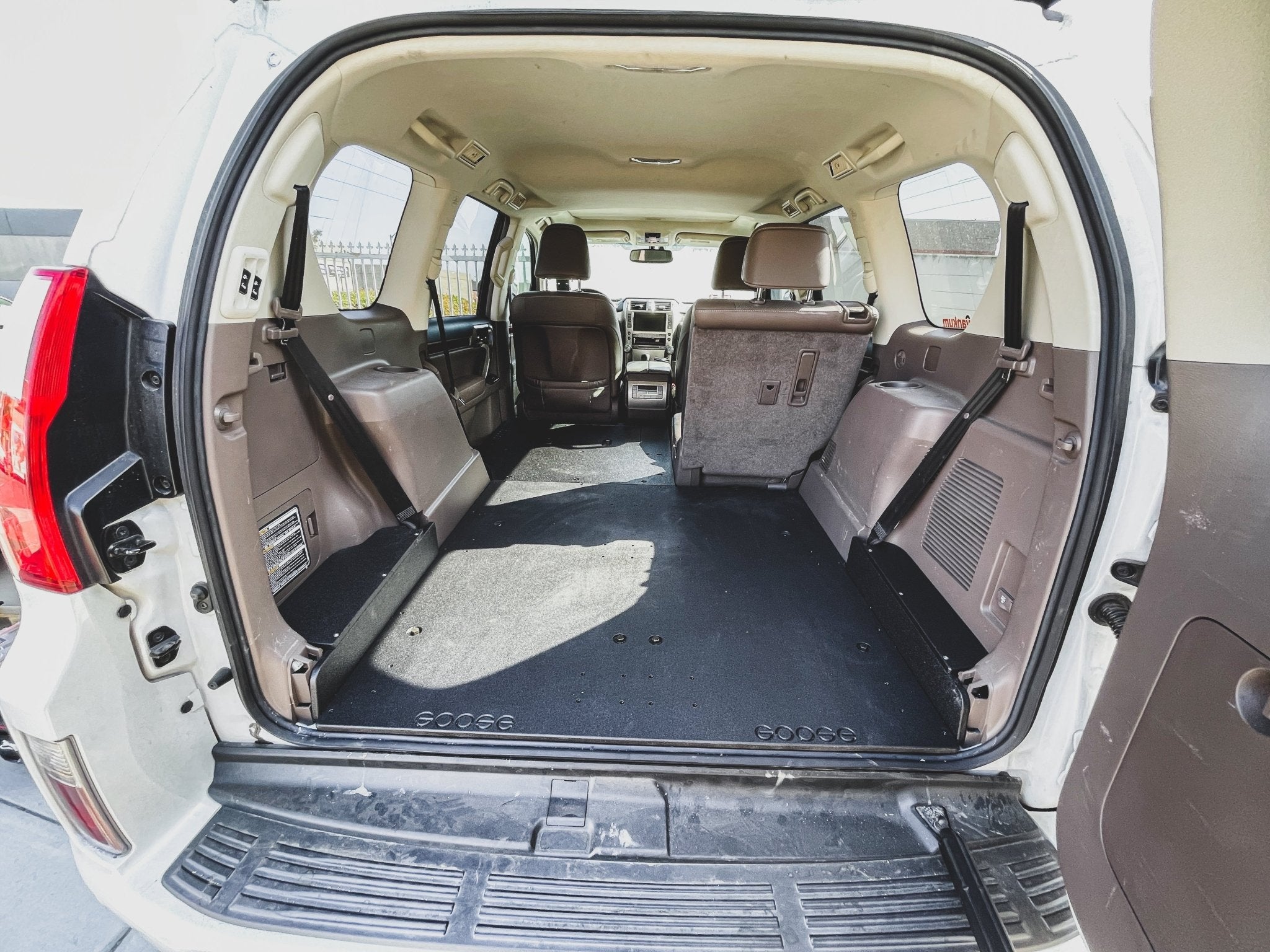 Lexus GX460 2010-2023 - Sistema de placa de eliminación del asiento de la segunda fila