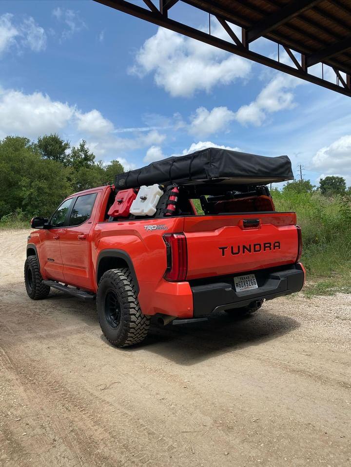 2022-2026 Toyota Tundra Rear Bumper Covers - Chrome Delete Overlays - BumperShellz