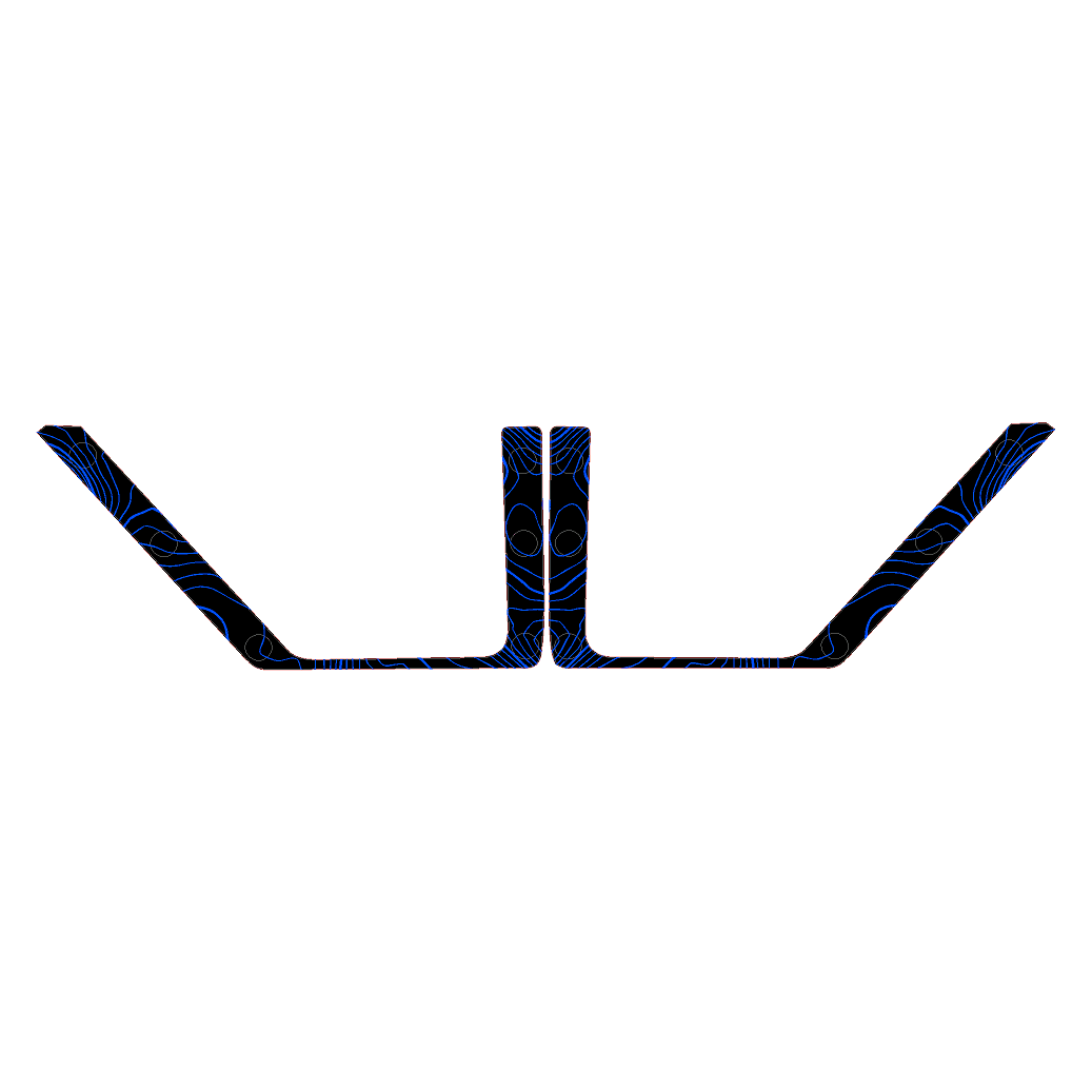 Topo Front Door Net Trim Overlay Kit (Printed Series) - 2021+ Bronco