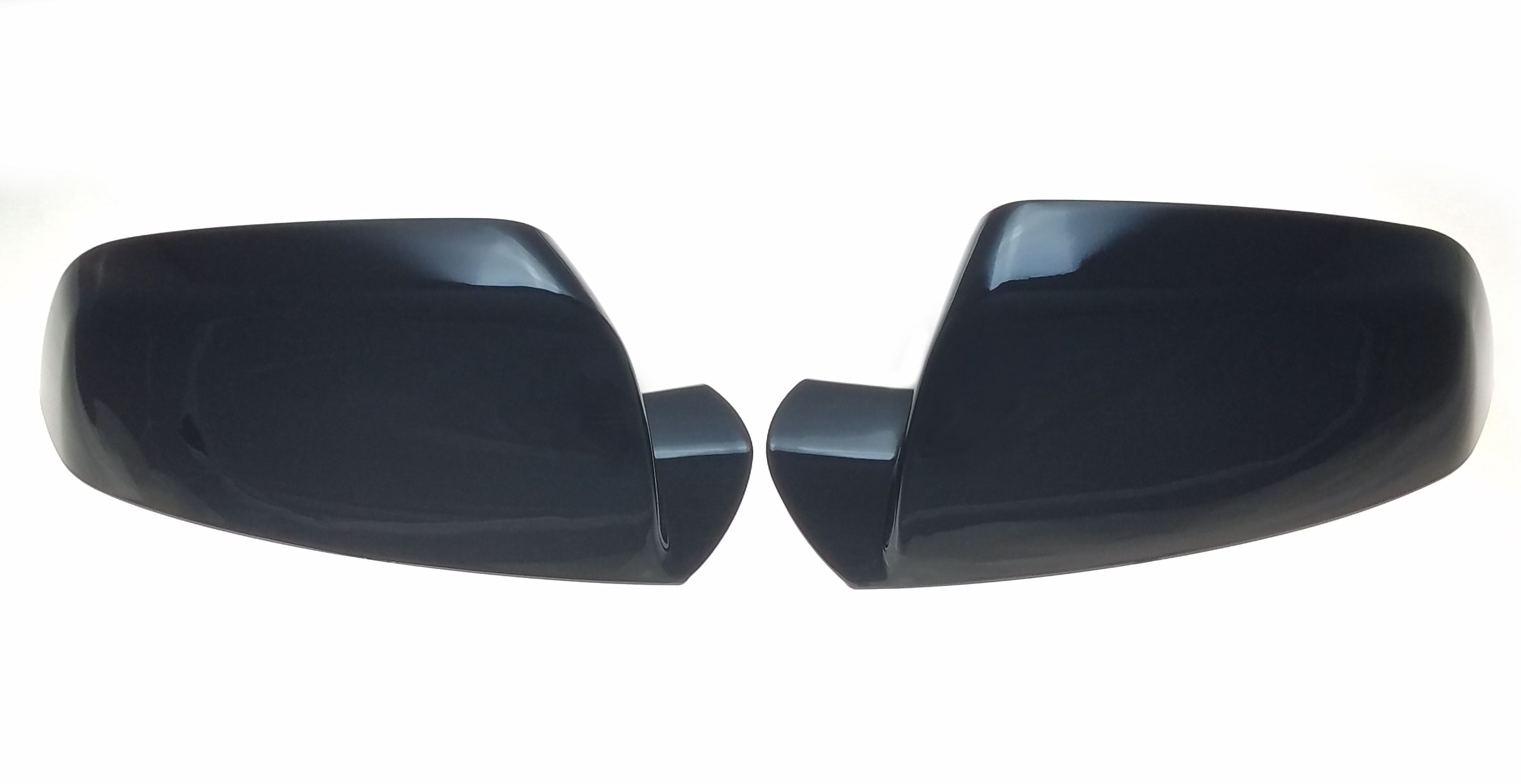 MC6164BLK 10-17 Chevrolet Equinox 2 PCS Top Gloss Black Tape-on Mirror Cover