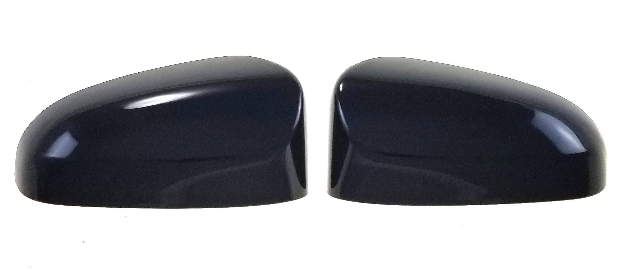 MC6195BLK 14-18 Toyota Corolla 2 PCS No Turn Signal Top Gloss Black Tape-on Mirror Cover