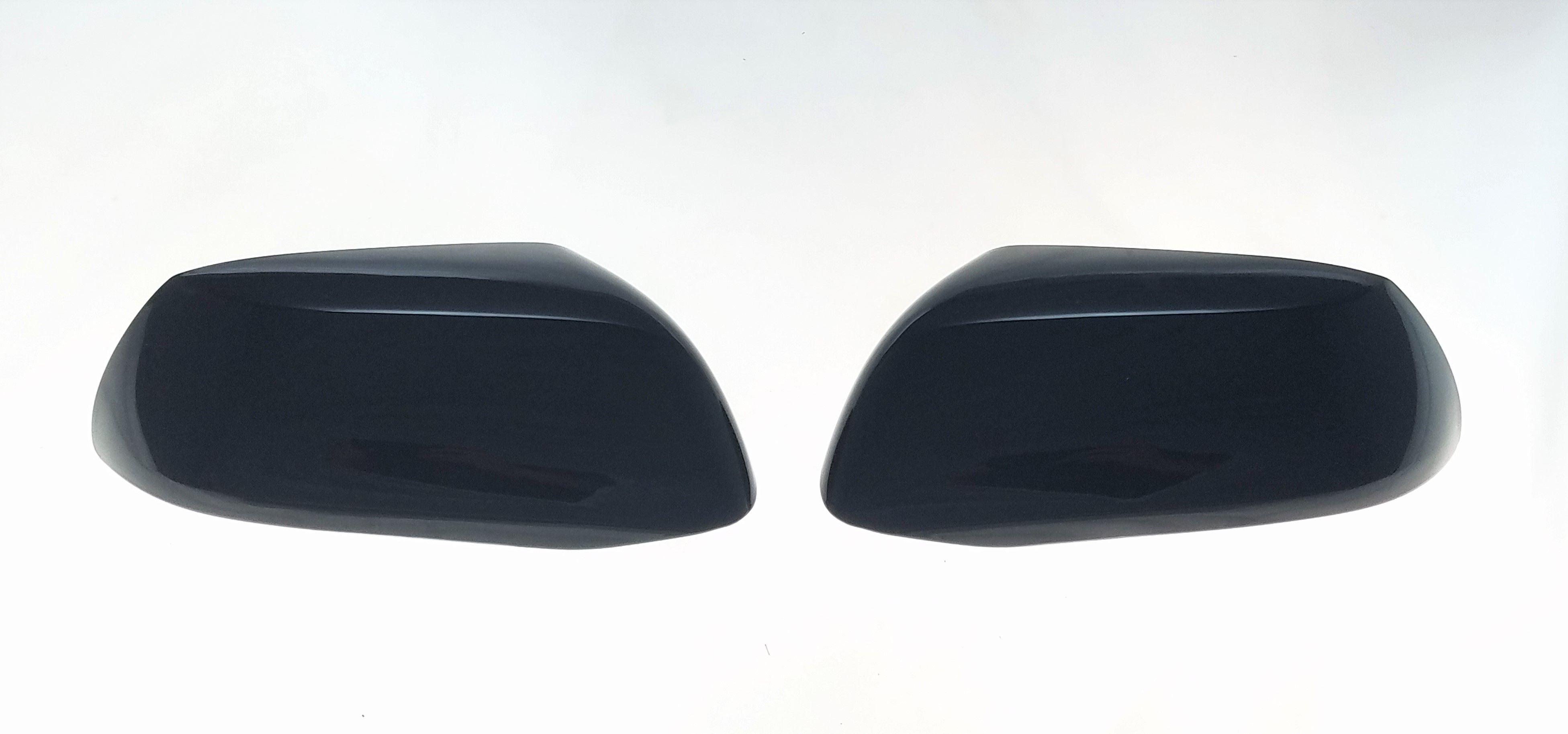 MC6197BLK 12-22 Honda CR-V 2 PCS No Turn Signal Top Gloss Black Tape-on Mirror Cover
