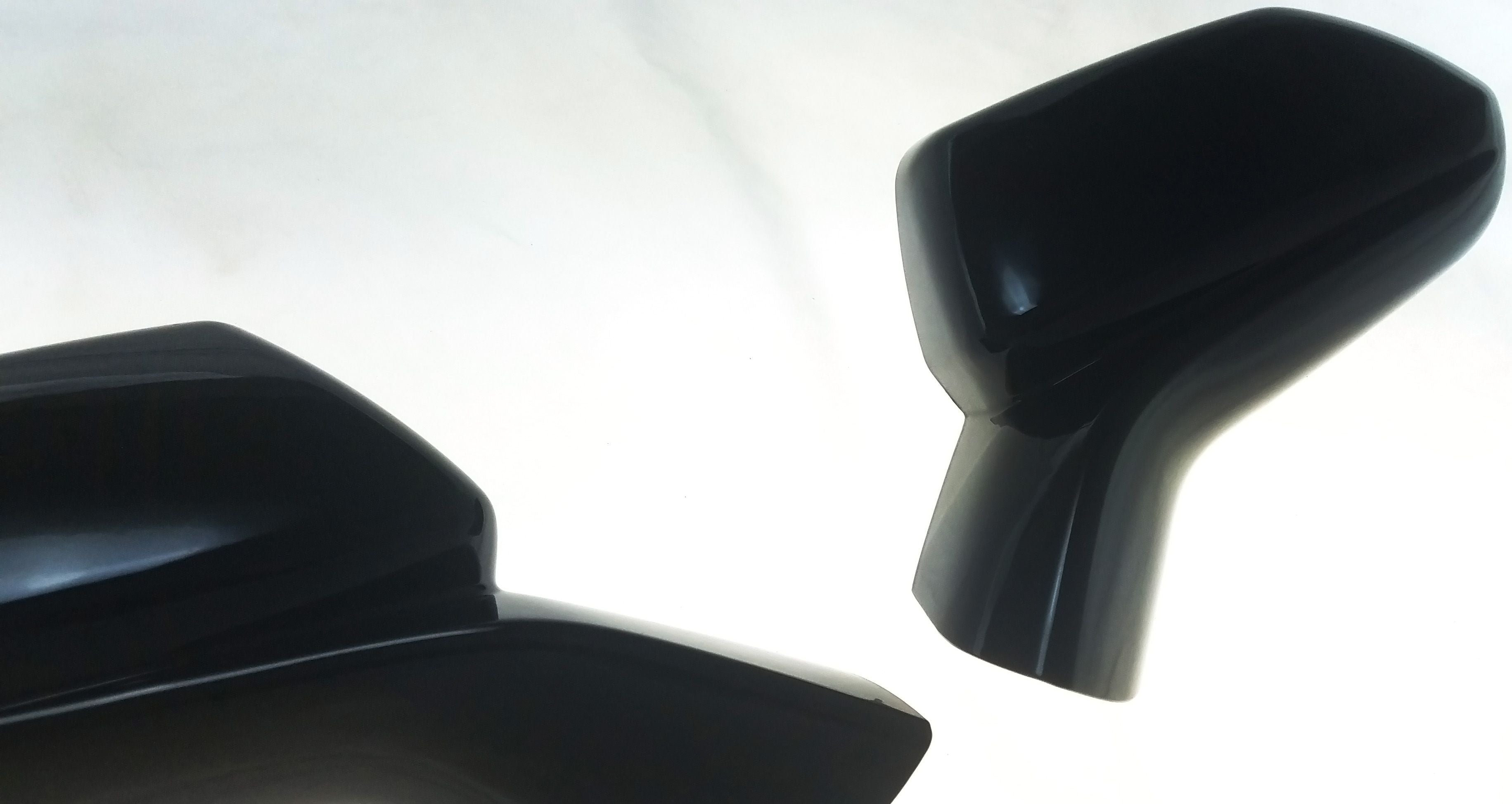 MC6227BLK 16-22 Chevrolet Camaro 2 PCS Full Gloss Black Tape-on Mirror Cover