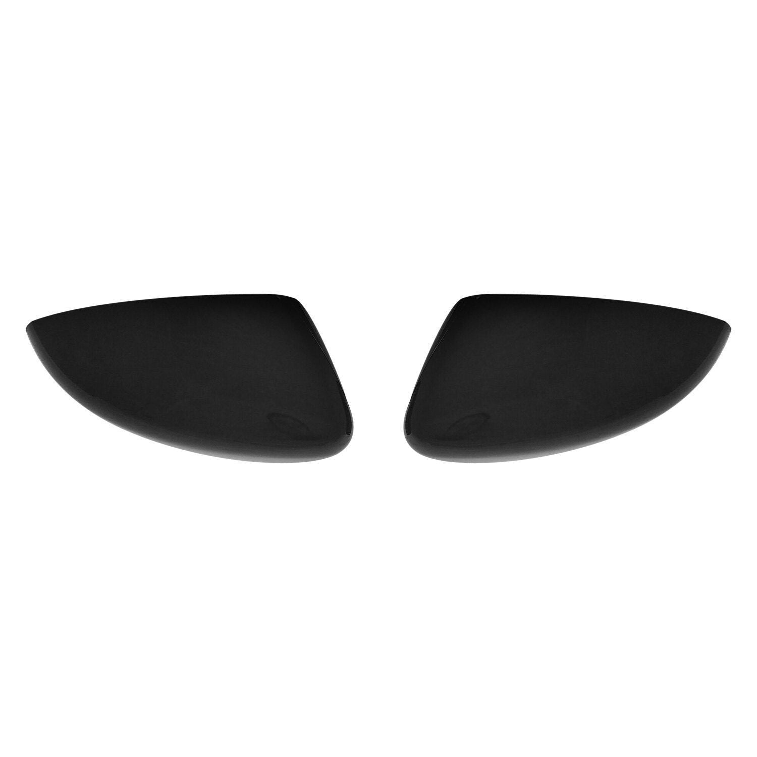 MC6248BLK 15-17 Chrysler 200 2 PCS No Turn Signal Top Gloss Black Tape-on Mirror Cover