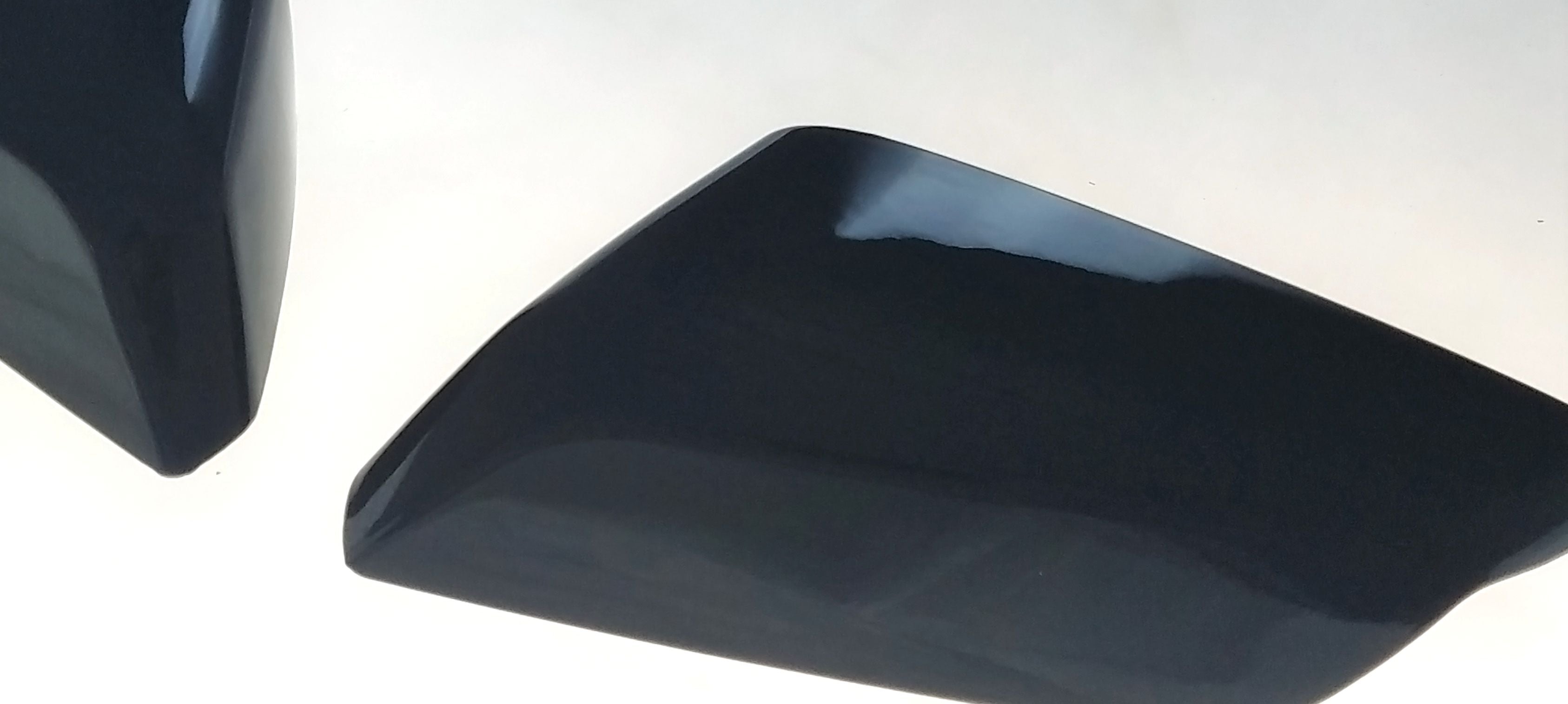 MC6249BLK 16-21 Chevrolet Malibu 2 PCS Top Gloss Black Tape-on Mirror Cover