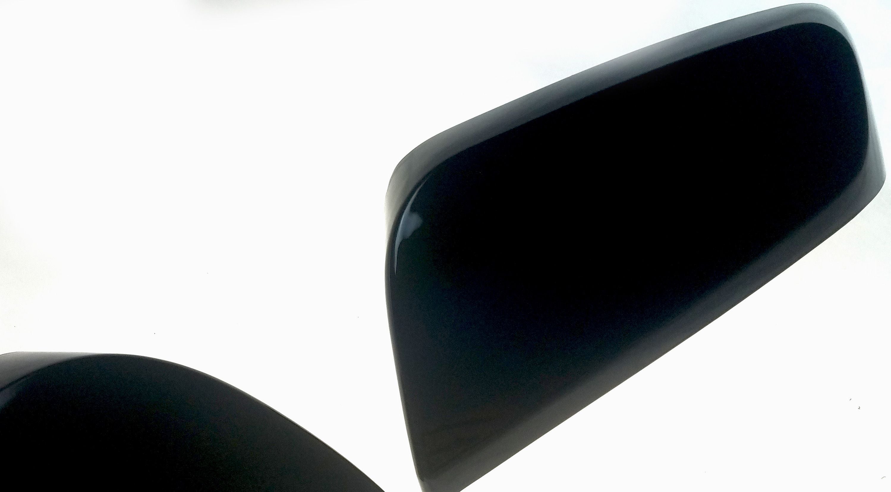 MC6251BLK 13-20 Chevrolet Impala 2 PCS Top Gloss Black Tape-on Mirror Cover
