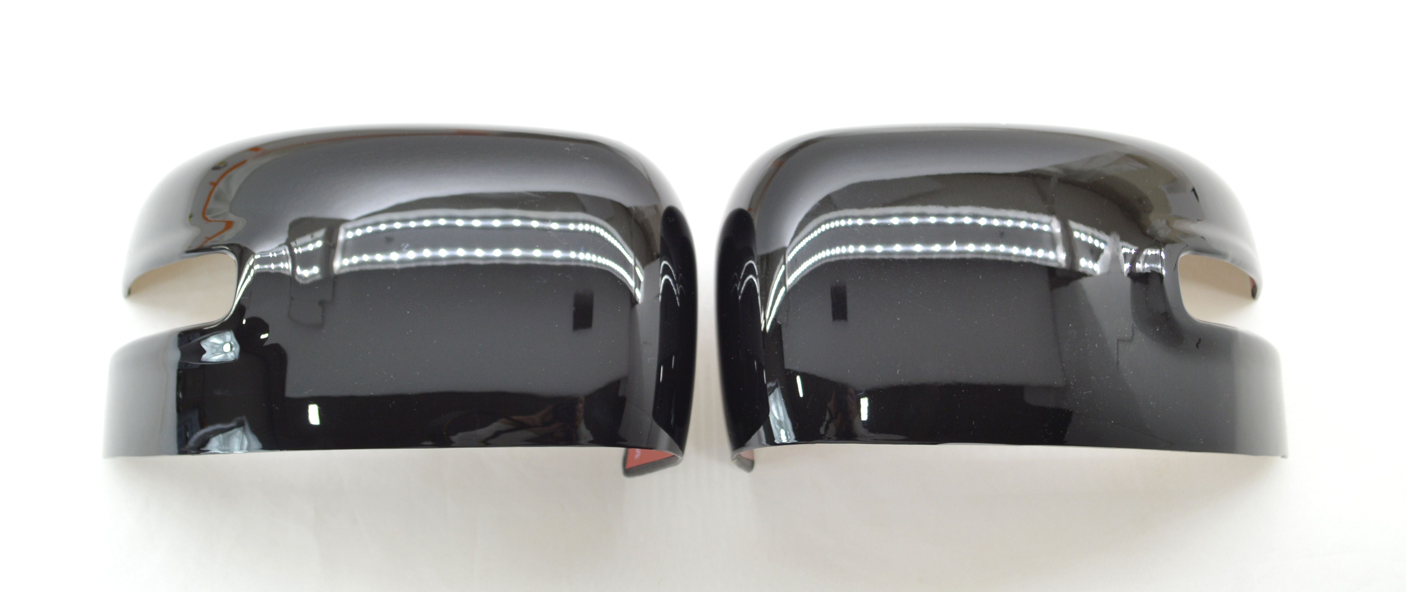 MC6280BLK 15-22 Jeep Renegade 2 PCS With Turn Signal Full Gloss Black Tape-on Mirror Cover