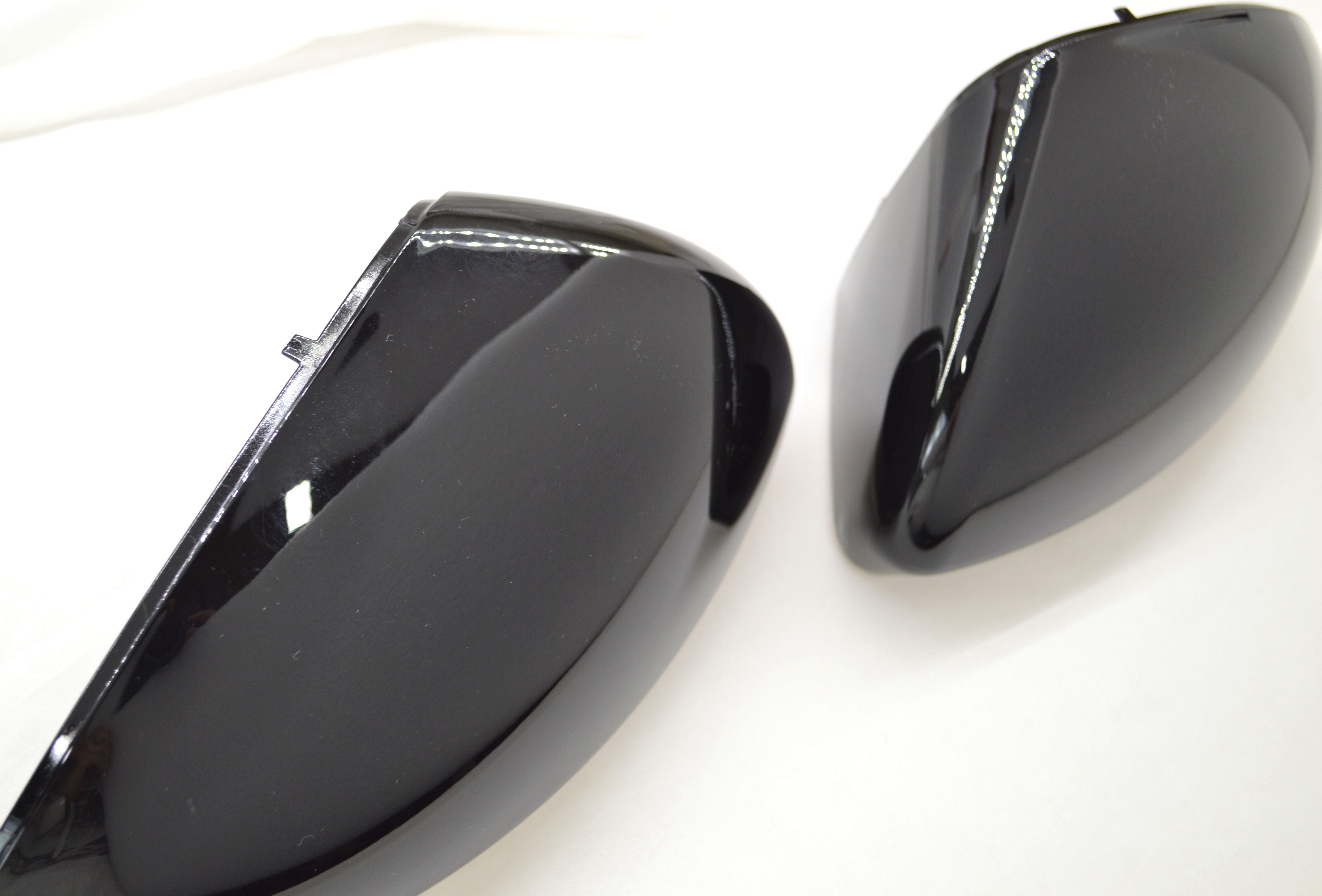 MC6299BLK 19-22 Nissan Altima 2 PCS Top Gloss Black Replacement Mirror Cover