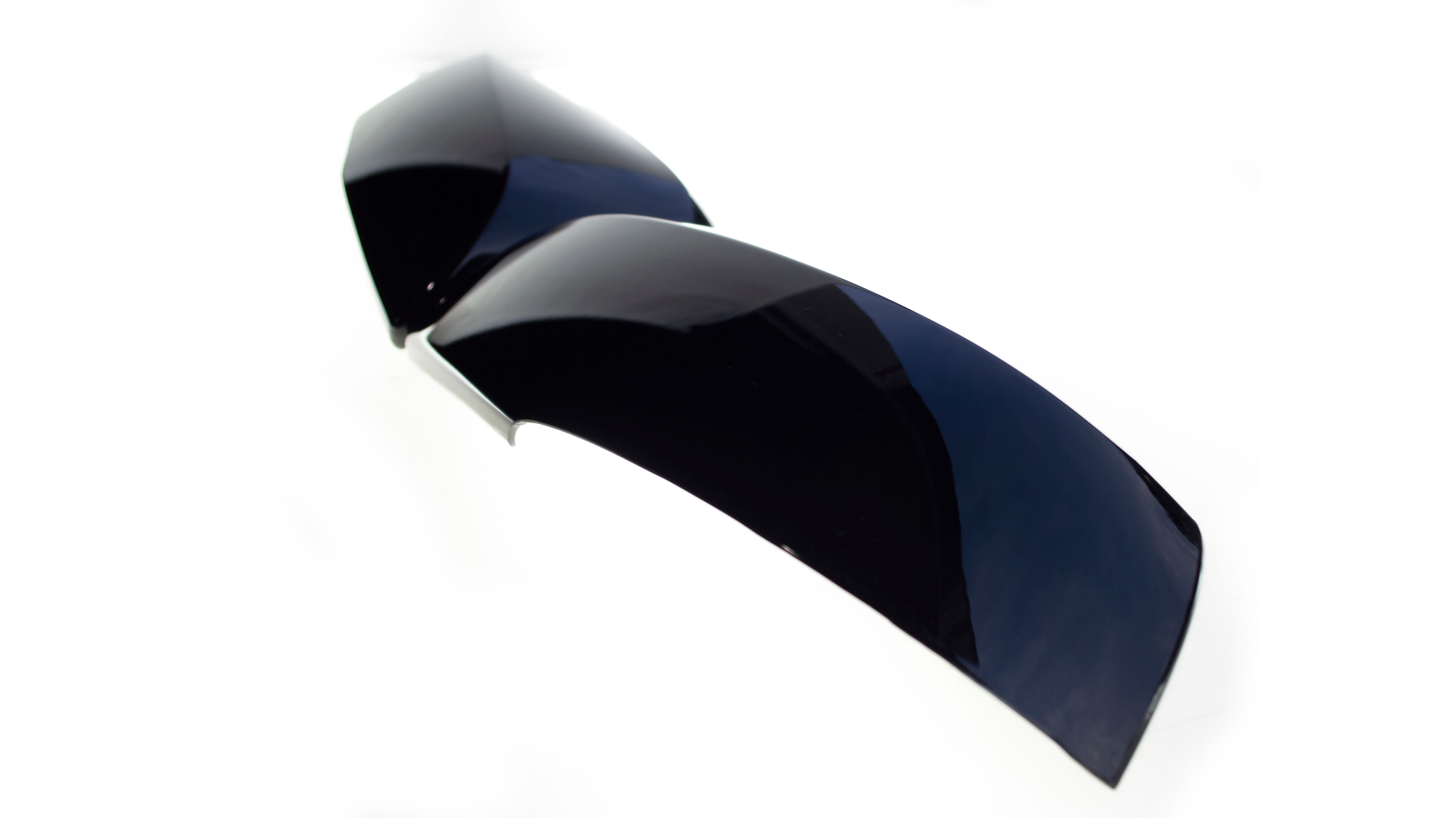 MC6301BLK 19-22 Toyota RAV4 2 PCS No Turn Signal Top Gloss Black Replacement Mirror Cover