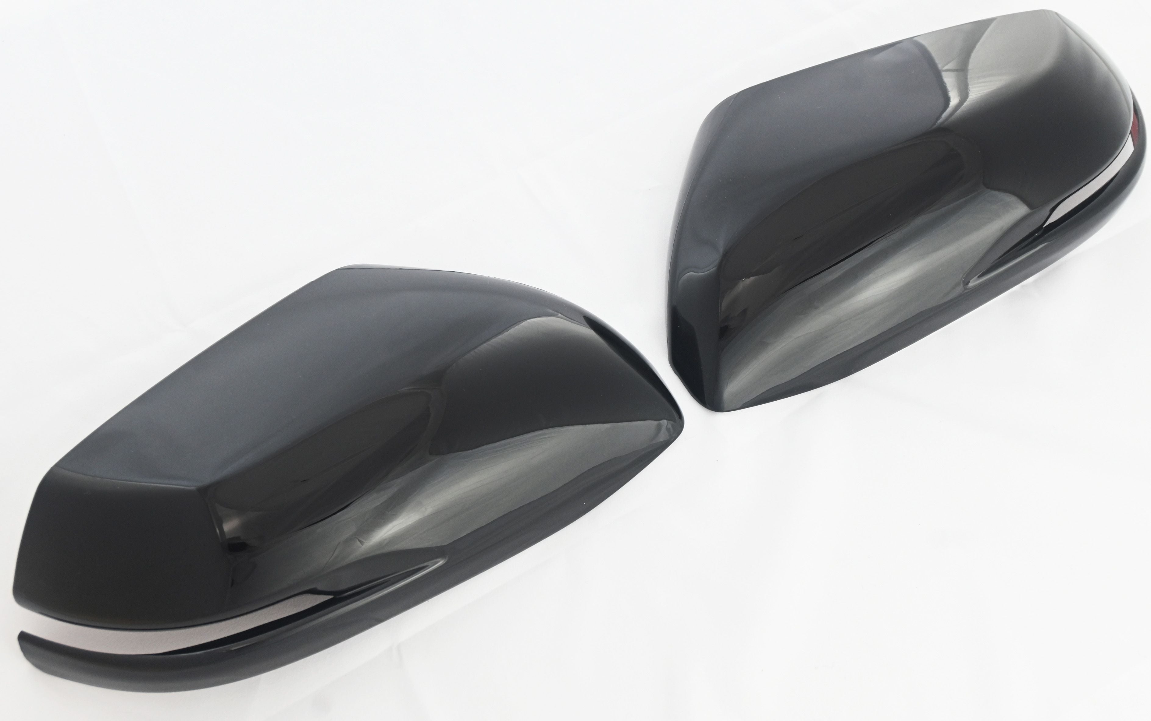 MC6304BLK 17-22 Honda CR-V 2 PCS With Turn Signal Top Gloss Black Tape-on Mirror Cover