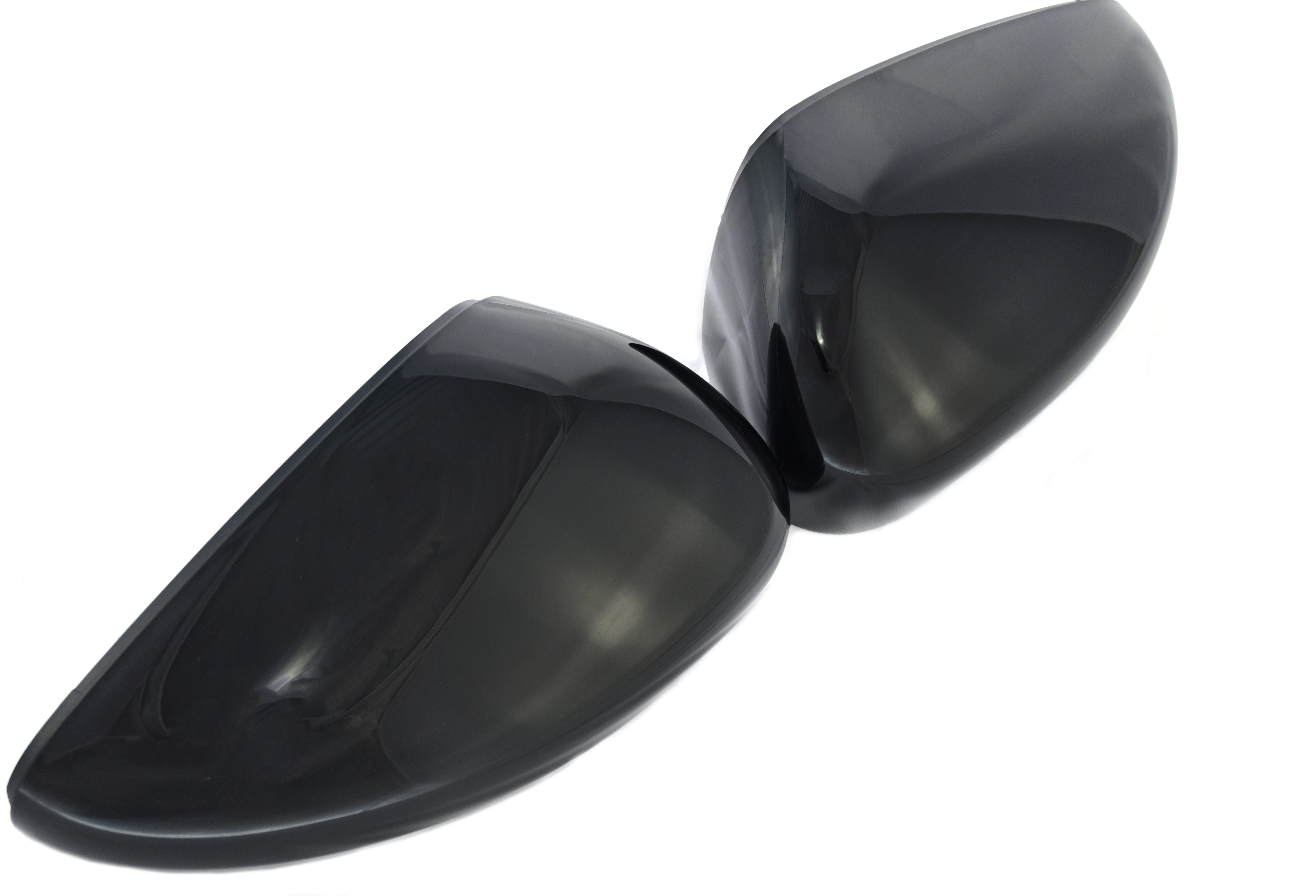 MC6305BLK 20-22 Ford Escape 2 PCS With Turn Signal Top Gloss Black Replacement Mirror Cover