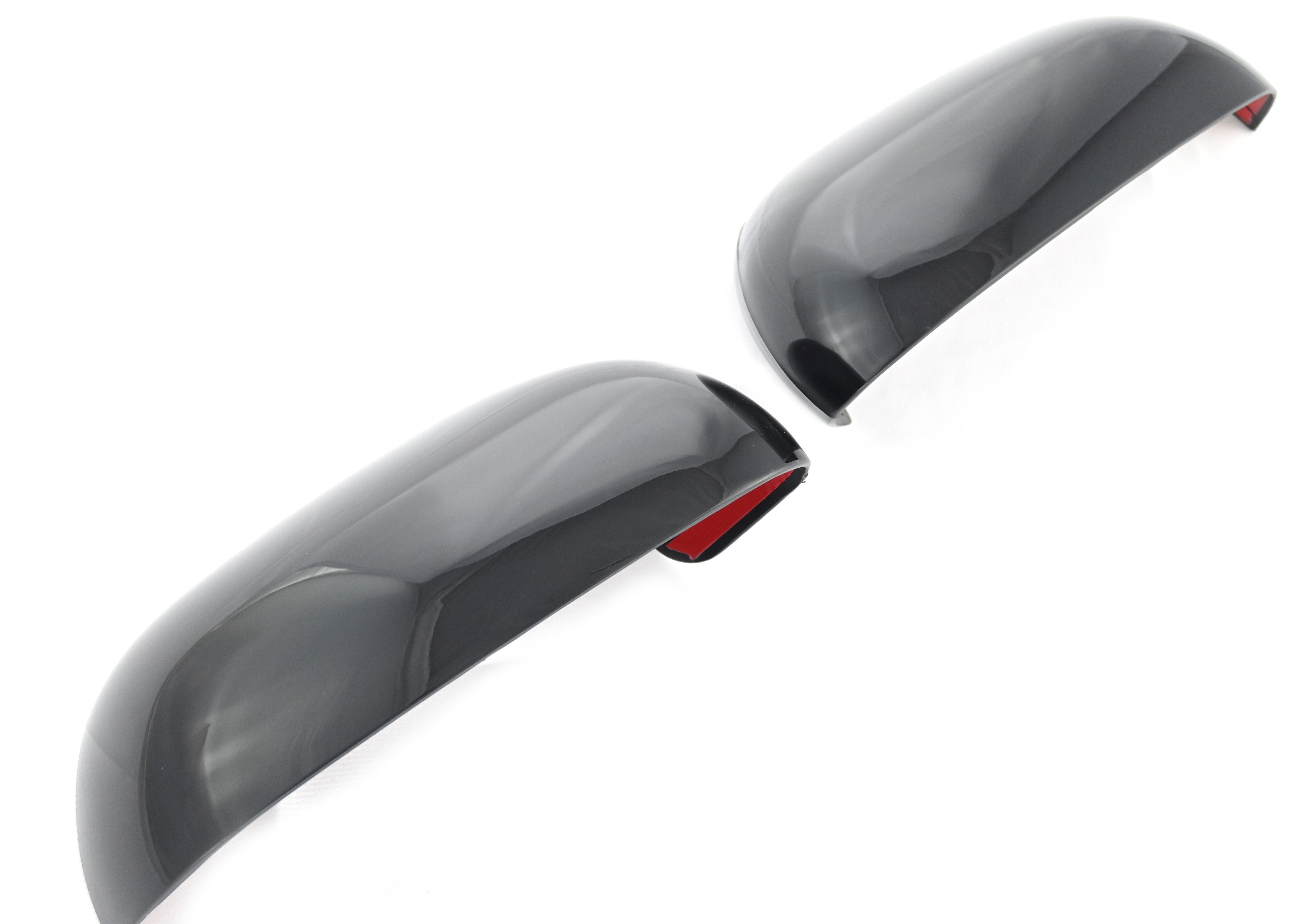 MC6310BLK 20-22 Kia Soul 2 PCS No Turn Signal Top Gloss Black Tape-on Mirror Cover