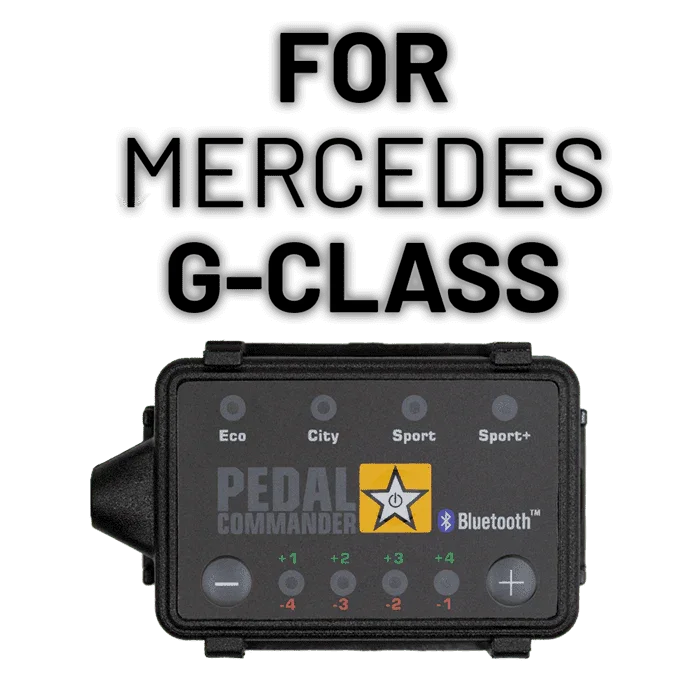 Pedal Commander Bluetooth throttle controller for Mercedes G-Class vehicle