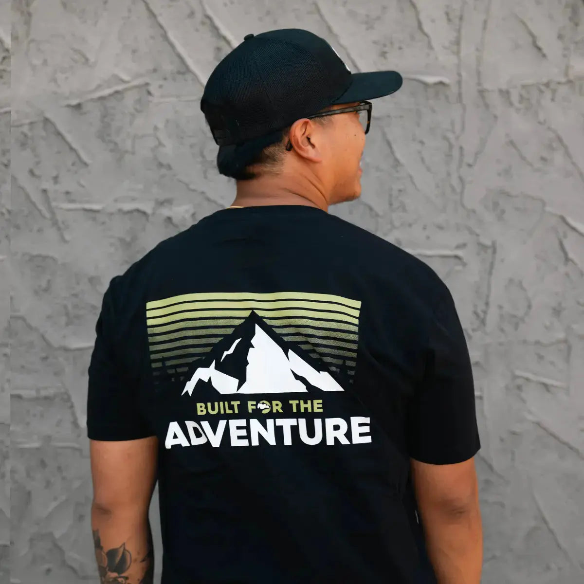 Cali Raised LED Built For The Adventure t-shirt, universal fit