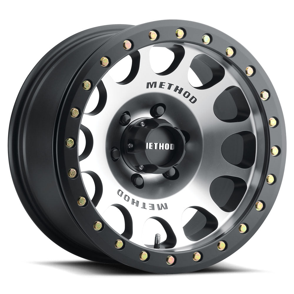 Method Race Wheels 105 beadlock wheel in machined, universal fit