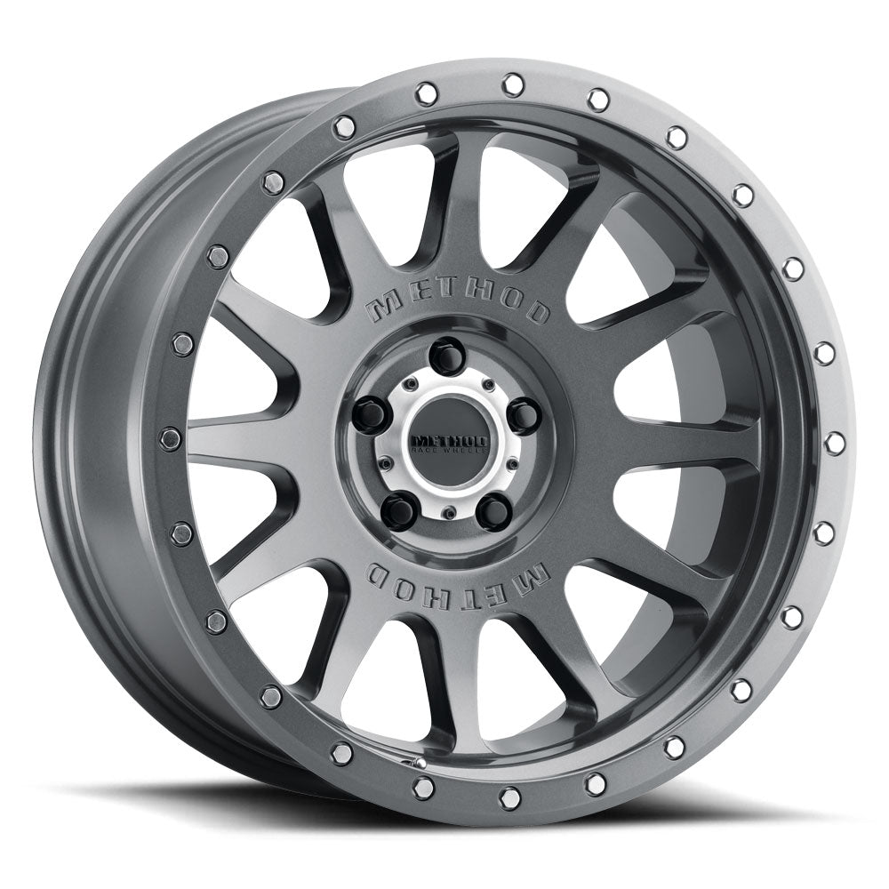 method-mr605-wheel-5lug-gloss-titanium-20x10-1000 - NVMOS