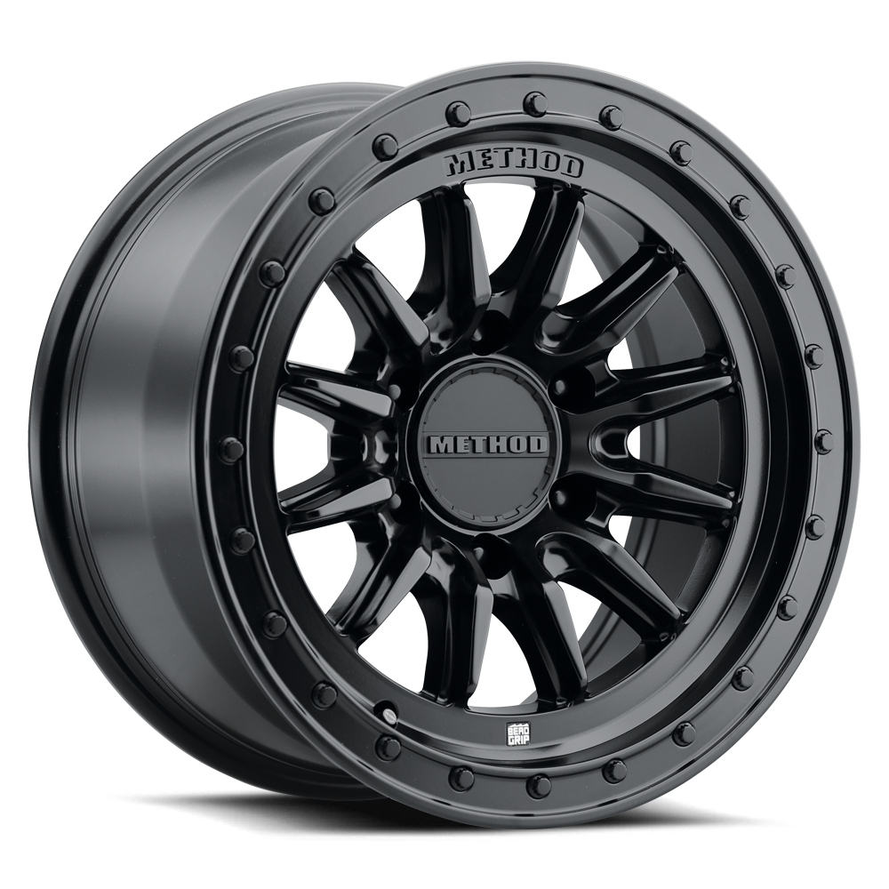 Method 711-HD matte black wheel for universal fit