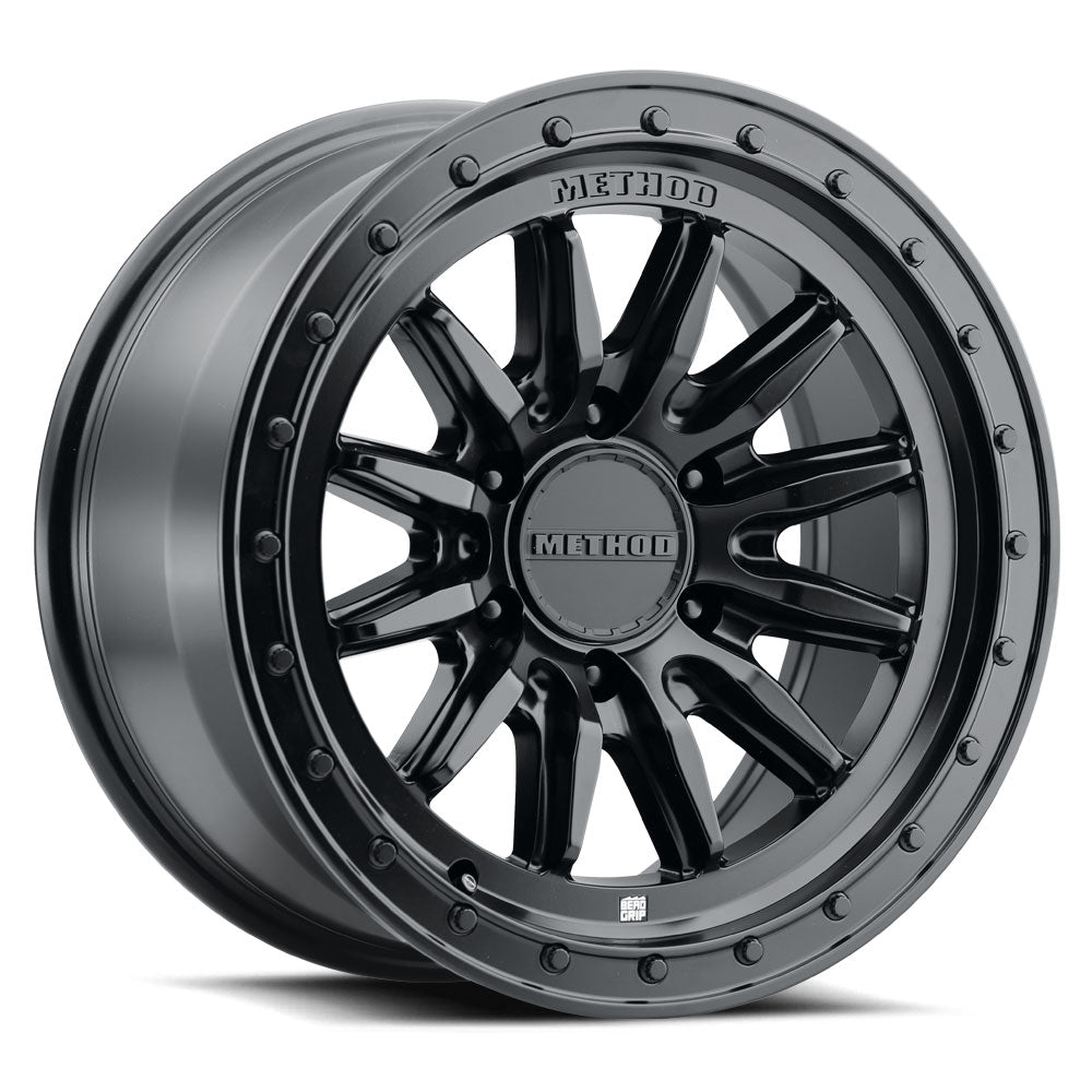 Method 711-HD matte black wheel for universal fit