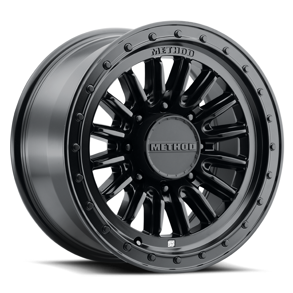 Method 711-HD matte black wheel for universal fit
