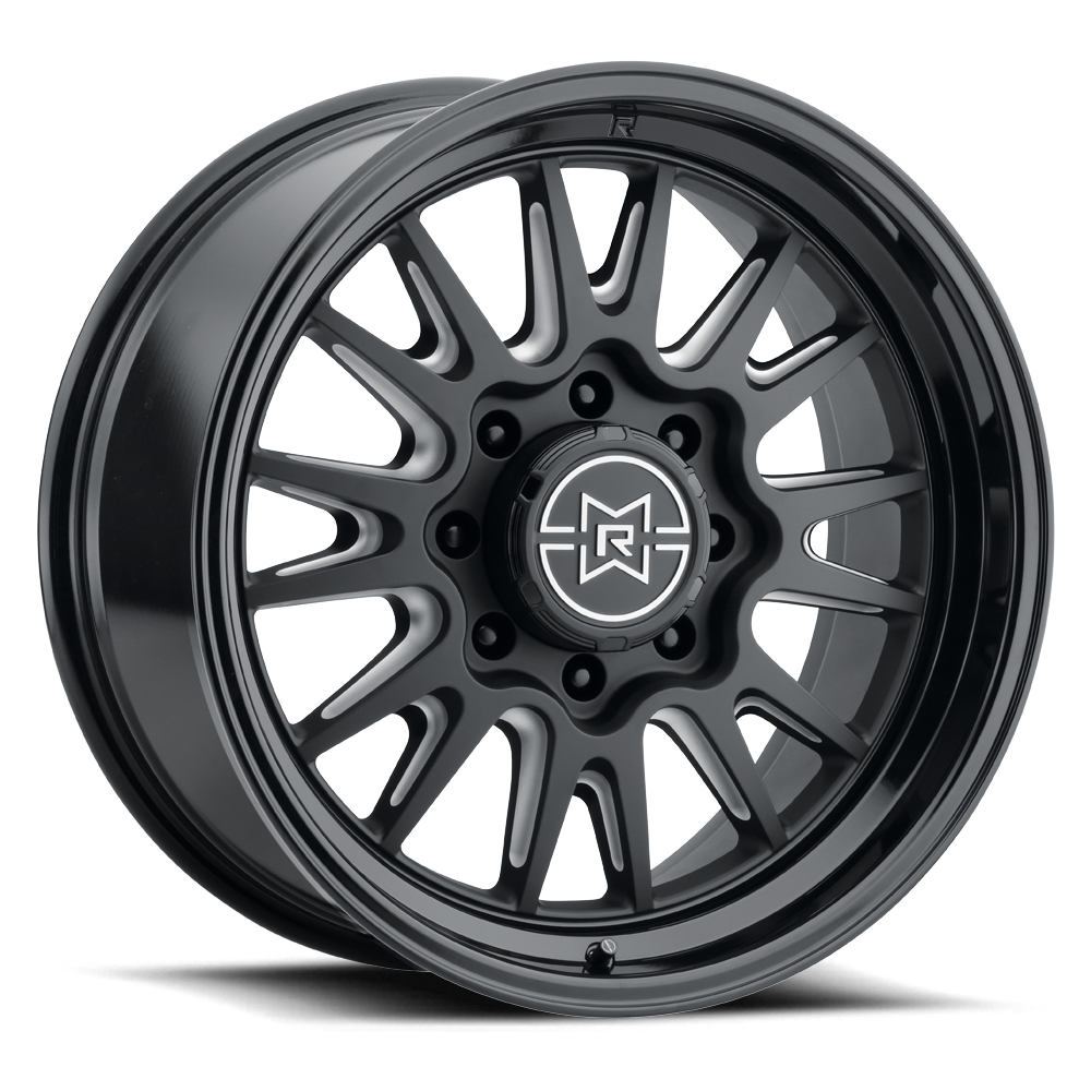 method-mr802-wheel-8lug-double-black-milled-20x9 - NVMOS